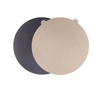 Hiraith Plaque D'acier Ronde PEI, Plaque D'acier PEI, Texture Mate Double Face, Diamètre 270 Mm, avec Plaque D'acier à Ressort à Forte Adhérence, pour Imprimante Super Racer