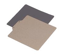 Hiraith Plaque de Construction D'imprimante 3D PEI Double Face Magnétique, Effet Mat, Forte Adhérence, sans Bouclage, Plaque de Lit en Acier à Ressort, pour Ender 7 avec Design PEI