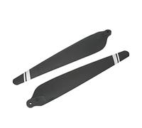 Hiraith Remplacement de Lame D'hélice Haute Performance pour Machines de Protection des Plantes, Lame de Moteur de Drone en Plastique avec Joints 2 Pièces (CW)