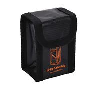 Hiraith Sac de sécurité pour Batterie Ignifuge Avata, Mallette de Rangement Antidéflagrante Noire pour Un Vol en Toute sécurité, Matériau PVC