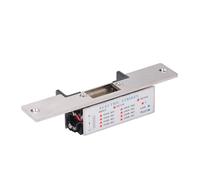 Hiraith Serrure de sécurité à Gâche électrique pour Système de Contrôle D'accès Cylindrique 12 V, Mode NC, pour les Situations D'urgence Acier Inoxydable PVC 15 X 4,1 X 3,6 Cm