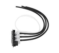 Hiraith Soupape de surréglage lombaire 29074-02 pour sièges de camion avec tuyau de 350 mm - 3 boutons - Valve de support de rechange pour sièges Man TGX & ISRI 6860 NTS