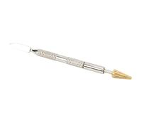 Hiraith Stylo à Teinture pour Cuir, Manche en Cuivre Durable | Poignée moletée, acier traité thermiquement, adaptée au cuir et aux projets d\'artisanat