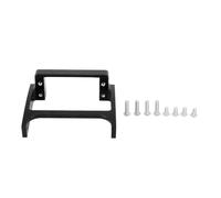 Hiraith Support de Servo sur Chenilles RC en Métal Durable, pour Voitures Axiales SCX10 II 1/10 RC, pour Une Conduite Stable, en Alliage D'aluminium (Noir)