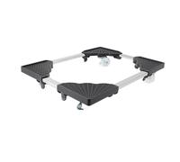 Hiraith Support de Tour PC, Chariot Roulant Portable pour la Maison et Le Bureau, Support CPU en Acier Inoxydable pour Bureau, Taille Réglable