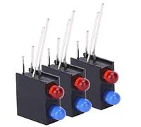 Hiraith Support en Plastique LED pour Lumières LED 3 Mm | Plastique durable, résistant aux hautes et basses températures, ignifuge, conception stable