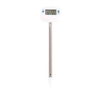 Hiraith Thermomètre du Sol Numérique Température Humidité Précise IP68 Testeur de Sol Imperméable pour la Plante