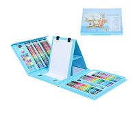 Hiraith Trousse à Outils de Peinture pour Enfants, 176 Pièces dans une | Matériaux non toxiques, différentes couleurs, adaptés aux cours d\'art, crayons de couleur, stylos aquarelle