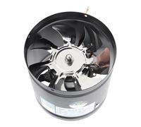 Hiraith Ventilateur de Conduit avec Construction Métallique à Grande (6 | Ventilation efficace pour cuisine, salle de bain, sous-sol, conception métallique, moteur en cuivre, performances durables
