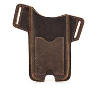 Hiram étui de téléphone Portable en Cuir Hommes étui Universel étui de Taille Gaine avec Boucle de Ceinture,Pochettes de téléphone pour Hommes