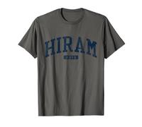 Hiram Ohio Oh College University Style Bleu T-Shirt