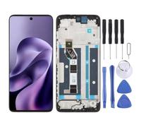 Hiregolish Écran LCD de rechange pour Motorola Moto G17 | Écran LCD d'origine pour téléphone portable avec cadre, écran LCD + écran tactile pièces de rechange