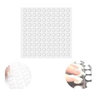 HIRHNDFK Silicone Keyboard Cover for Long Nails, Nail Protection Clear Typing Bubble Sticker, Home Anti-Collision Particles Raised Stickers, for Laptop, PC, Desktop, cabinets, Drawers, Ceramics