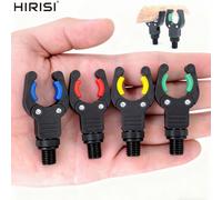 Hirisi 2 pièces carpe canne à pêche repose tête bout à bout support de canne en plastique Durable pince sécurisée pour alarme de pêche et barre de buzz AC143 2 pièces jaunes