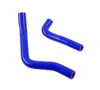 HIRNER Conduit D'admission Kit De Tubes en Silicone 2 Pièces pour Yamaha DT 125 R 125R Tuyaux De Radiateur d'eau De Refroidissement en Silicone Tuyauterie (Couleur : Blue One Set)