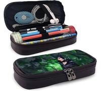 Hirola Maléfique Maîtresse Du Mal Trousse En Cuir, Boîte À Crayons À Fermeture Éclair, Trousse À Crayons, Adaptée À L'école, Au Travail Et Au Bureau