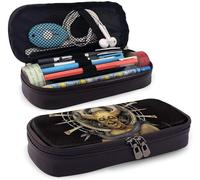 Hirola Trousse À Crayons Despised Icon Pochette À Crayons Haute Capacité Organisateur De Papeterie Trousse De Maquillage Cosmétique Multifonction-Noir-Taille Unique