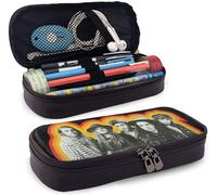Hirola Trousse À Crayons Mother Love Bone Pochette À Crayons Haute Capacité Organisateur De Papeterie Trousse De Maquillage Cosmétique Multifonction-Noir-Taille Unique