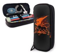 Hirola Trousses À Crayons En Cuir Pu Redxiii Final Fantasy Nanaki Trousse À Crayons À Fermeture Éclair Sac De Rangement Porte-Monnaie Sac À Cosmétiques Convient Pour Le Bureau De Travail Scolaire