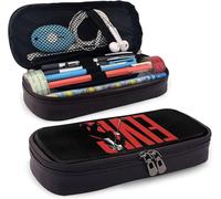 Hirola Trousses À Crayons En Cuir Synthétique Elvi-S Aar-On Presl-Ey Avec Fermeture Éclair, Sac De Rangement, Porte-Monnaie, Trousse De Maquillage, Convient Pour L'école, Le Travail Et Le Bureau