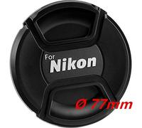 Hirondelle Bleue® Bouchon de Remplacement Compatible générique diamètre 77mm pour Objectif Nikon (par Exemple Nikon AF-S Nikkor 18-35mm f/3.5-4.5G Ed)