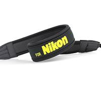 Hirondelle Bleue Sangle Courroie Bandoulière Neck Strap avec Le Logo Nikon pour boitier Photo Reflex numérique, Reflex ou Compact. pour Les boitiers Photo Nikon