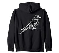 Hirondelle Linéaire Ornithologue Sweat à Capuche