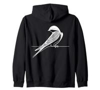Hirondelle Linéaire Ornithologue Sweat à Capuche