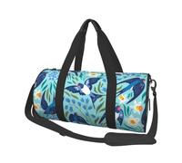 Hirondelles Volantes Fleurs de Printemps, Sac de Voyage de Grande capacité, Sac à Main Rond, Sac de Voyage de Sport, fourre-Tout, Sac de Fitness