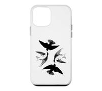 Hirondelles Volantes, Oiseaux, Nature, volière, extérieur Coque pour iPhone 12 Mini