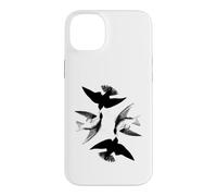 Hirondelles Volantes, Oiseaux, Nature, volière, extérieur Coque pour iPhone 14 Plus