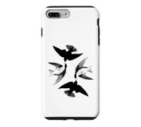 Hirondelles Volantes, Oiseaux, Nature, volière, extérieur Coque pour iPhone 7 Plus/8 Plus