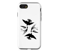 Hirondelles Volantes, Oiseaux, Nature, volière, extérieur Coque pour iPhone SE (2020) / 7/8