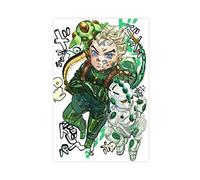 Hirose Koichi Poster sur toile de l'animation Jo's Bizarre Adventure Diamond Is Incassable pour chambre à coucher, décoration sportive, paysage, bureau, chambre, cadeau, 30 × 45 cm, sans cadre