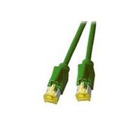 Hirose TM31 Daetwyler 7702 - Cordon de raccordement - RJ-45 (M) pour RJ-45 (M) - 3 m - SFTP - CAT 6a - sans halogène - vert