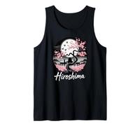 Hiroshima, Cerisier Japonais en Fleurs, Sakura Moonlight Débardeur