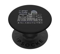 Hiroshima, C'est la Paix Qui Compte Vraiment, Japon PopSockets PopGrip Adhésif