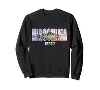 Hiroshima Japon Hiroshima City Design Vintage établi Sweatshirt