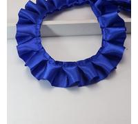 HIROYI 5/10/20 Yards Ruffle Unilatéral Satin Ruban Garniture 25mm (1 ") Couture Robe Artisanat