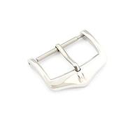 HIRSCH HIRSCH09001.1 - Bracelet pour Montre, Couleur: Argenté - Poli