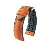 HIRSCH James L Bracelet de montre en cuir de veau Marron 21 mm 0925002070-2-21