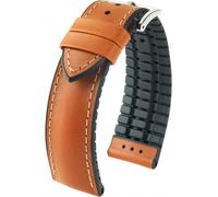 Hirsch James L brun veau bracelet de montre en cuir 21 mm 0925002070-2-21