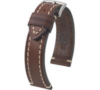 Hirsch Liberty Artisan XL bracelet en cuir de veau brun 20 mm 10920210-2-20