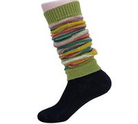 Hirsch Natur, Jambières chauffantes, 100 % laine (biologique), Vert mai, taille unique