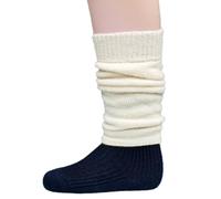 Hirsch Natur, Protège-jambes pour bébé et enfant - 100 % laine, naturel, Taille unique