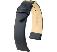 Hirsch Toronto L bracelet de montre en cuir de veau noir 16 mm 03702050-2-16