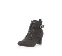Hirschkogel Femme Bottines Da Bottes à Tige Courte, Noir 002, 39 EU