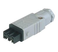 Hirschmann 932 140-106 Stak 3 N Pg 11 Câble Douille 3 + Crayon Gris