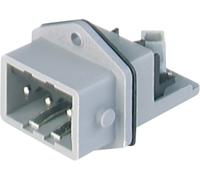 Hirschmann 932 145-106-1 Connecteur dalimentation STASEI embase mâle verticale Nombre total de pôles: 3 + PE 16 A gris 1 pc(s)