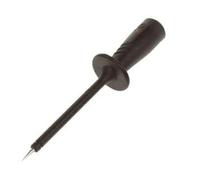 HIRSCHMANN - HM5402S - Pointe de test avec manchon isolant élastique, résistant au piétinement, douille de 4 mm (PRUEF2600 NOIR)
